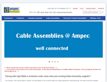 Tablet Screenshot of ampec.com.au